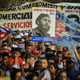 The crowd during the May Day rally at Revolution Square in Havana on May 1, 2018.